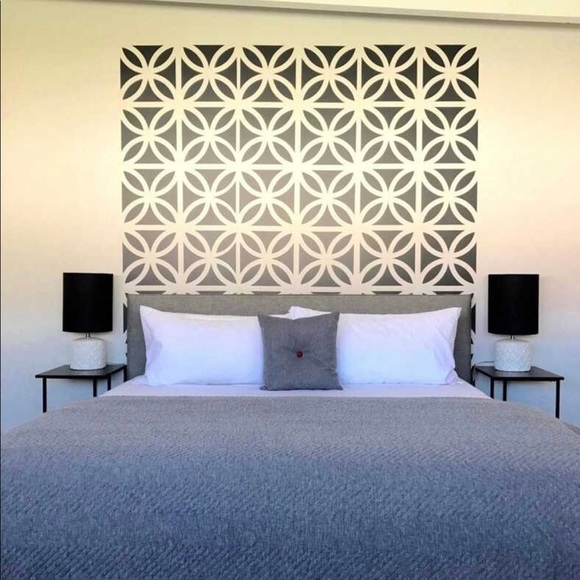 Mid Century Modern Breeze Block Decal - Picture 4 of 11